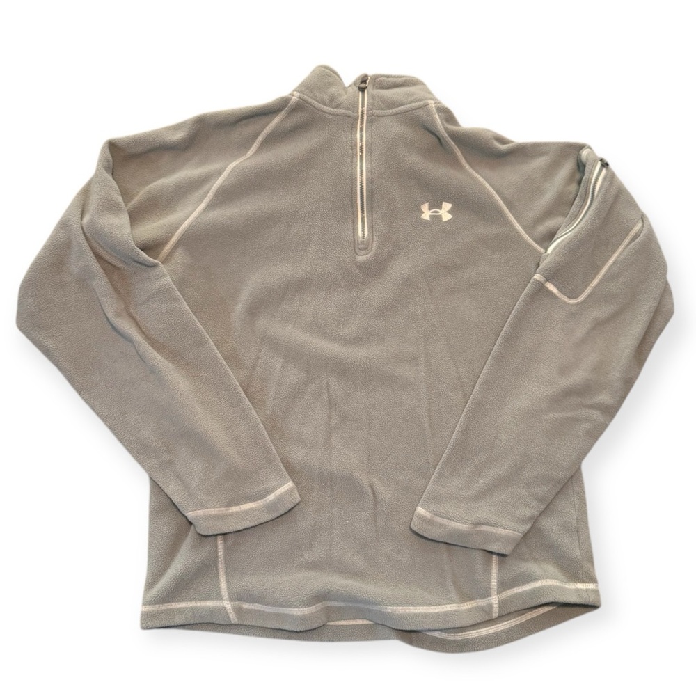 Men’s Under Armour Fleece Pullover Quarter Zip Jacket Athletic Comfort